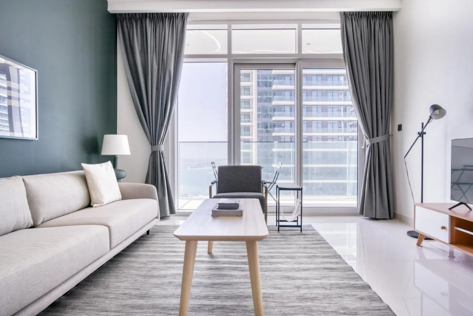 Apartament Blueground Sunrise Bay Tower 2 Sea View Gym Dxb-1010 Dubaj